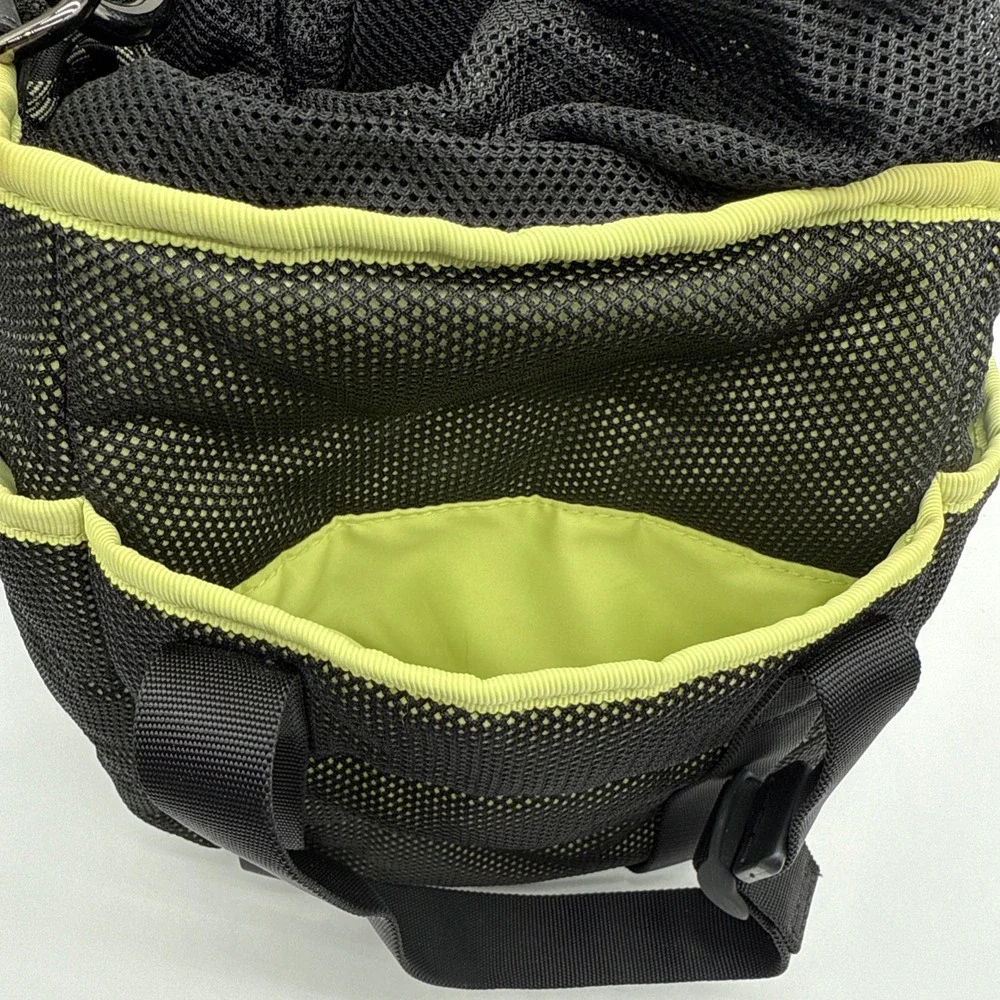 Lululemon Dash‎ All Day Bucket bag *6.5L Black/Lemon Vibe